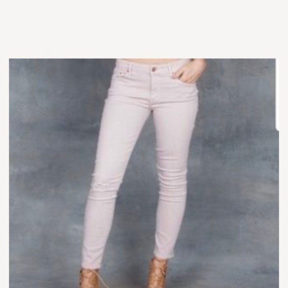 Mother The Looker Pants in Blush